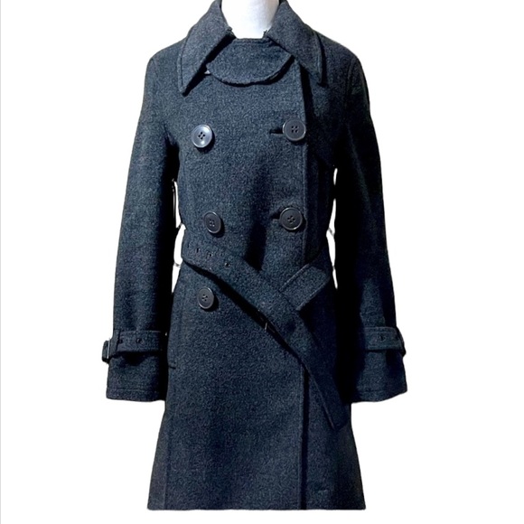 Atelier Noir Women Long Wool Coat XS - Picture 2 of 8